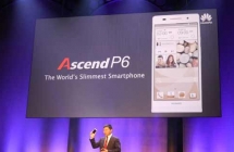 Huawei officialise son Ascend P6 à Londres : un haut de gamme à bas prix